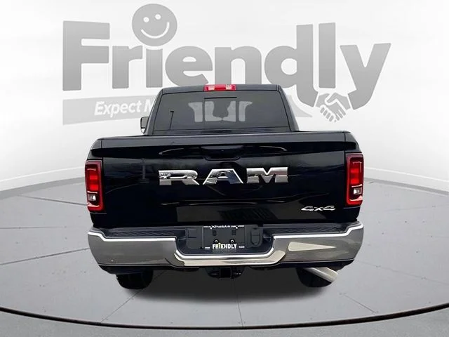 New 2026 Diamond Black Crystal Pearl-Coat Exterior Paint RAM Tradesman image 6