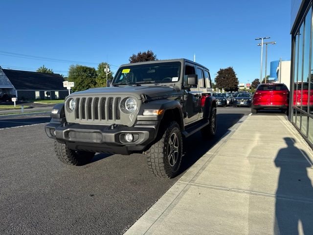 Used 2021 Gray Jeep Unlimited Sport S image 6