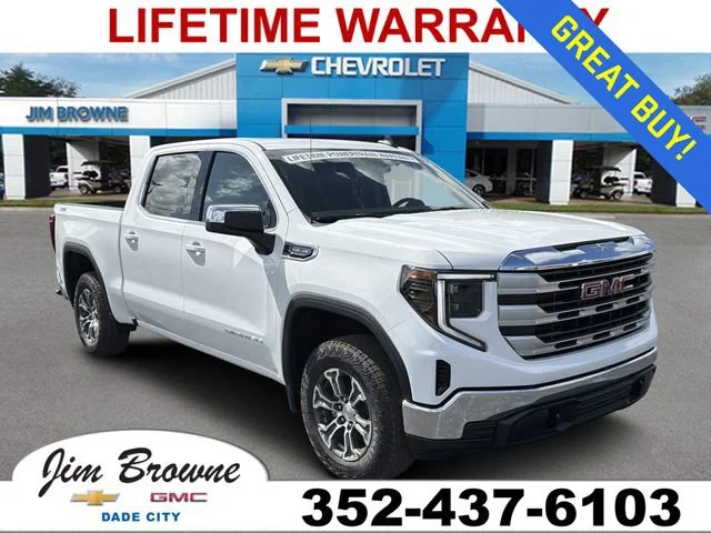 New 2026 Summit White GMC SLE image 1