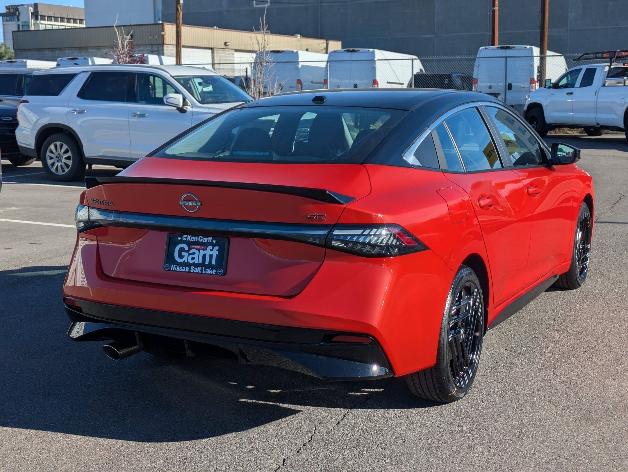New 2026 Energetic Ember / Super Black Two-tone Nissan SR image 3
