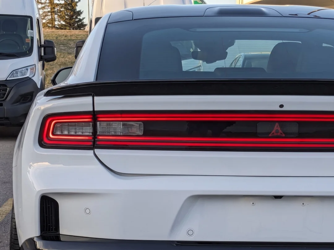 New 2026 White Dodge Scat Pack - - Blacktop Pkg - Two-Tone Black Roof - 20 Black Wheels - Adaptive Cruise & More! image 11