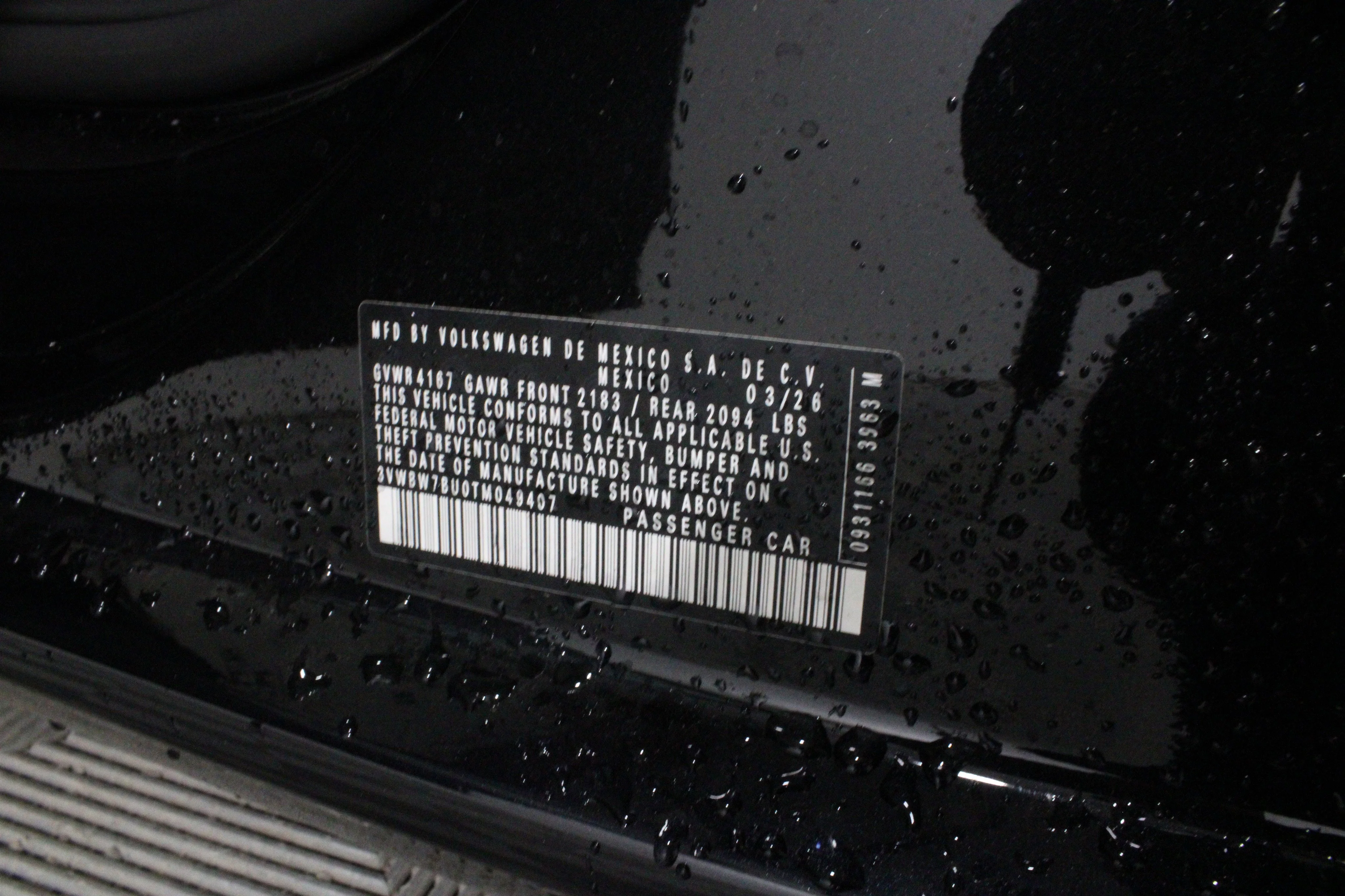 New 2026 Deep Black Pearl Volkswagen Sport image 37