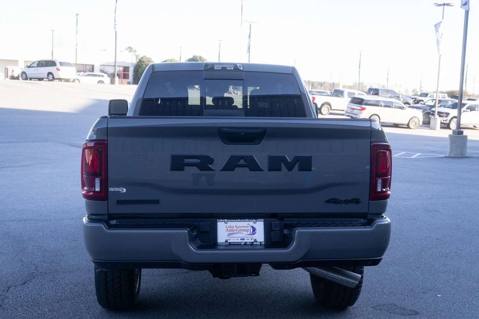 New 2026 Ceramic Gray Clear-Coat Exterior Paint RAM Big Horn image 8