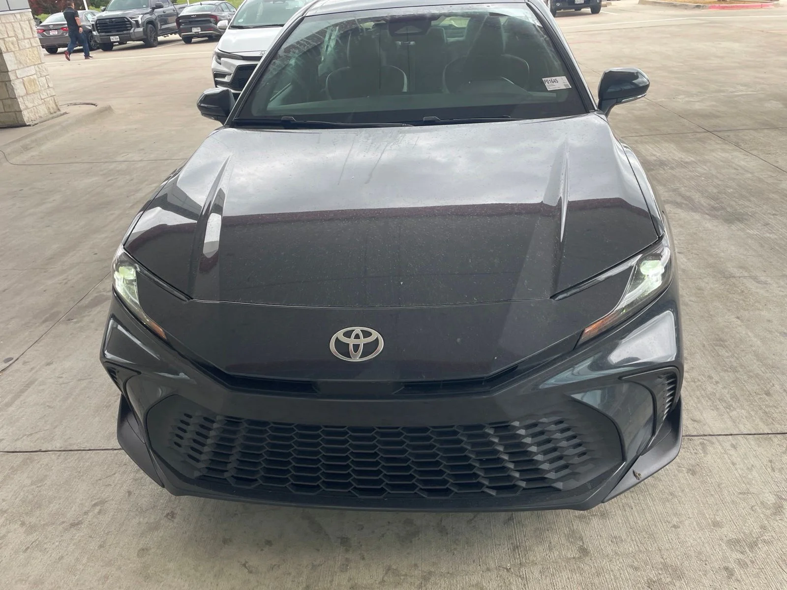 Used 2025 Black Toyota SE image 2