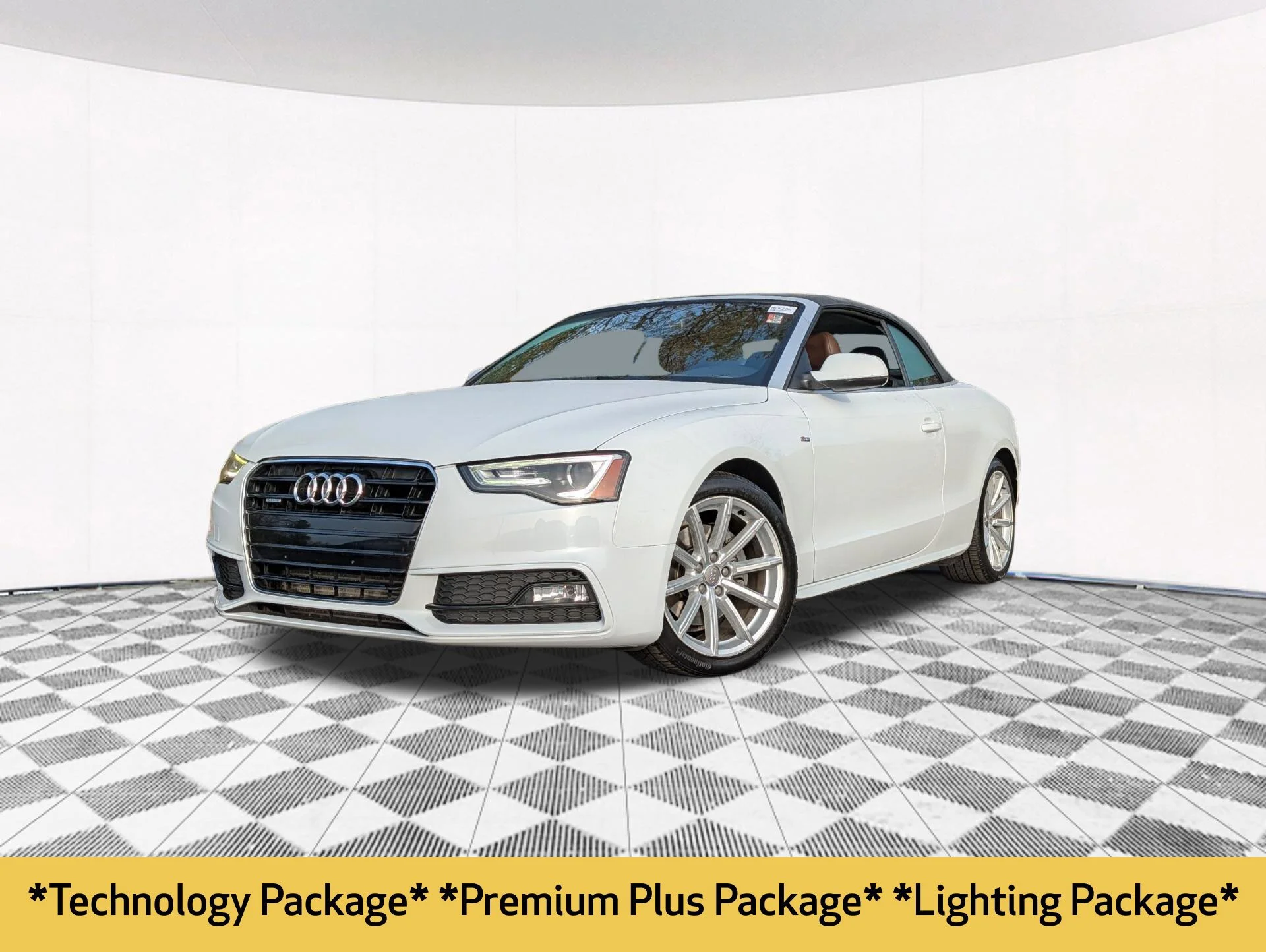 Used 2015 Audi A5 Cabriolet Premium Plus with VIN WAUMFAFHXFN002558 for sale in McHenry, IL