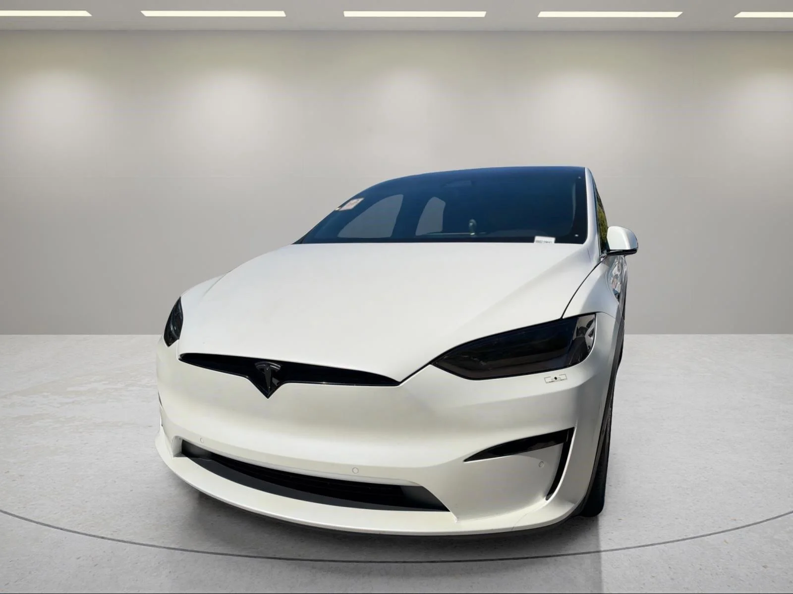 Used 2022 Pearl White Multi-Coat Tesla Plaid image 3