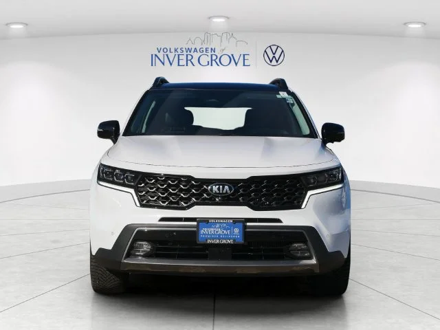 Used 2021 Kia Sorento X-Line with VIN 5XYRKDLF6MG032489 for sale in Inver Grove Heights, Minnesota