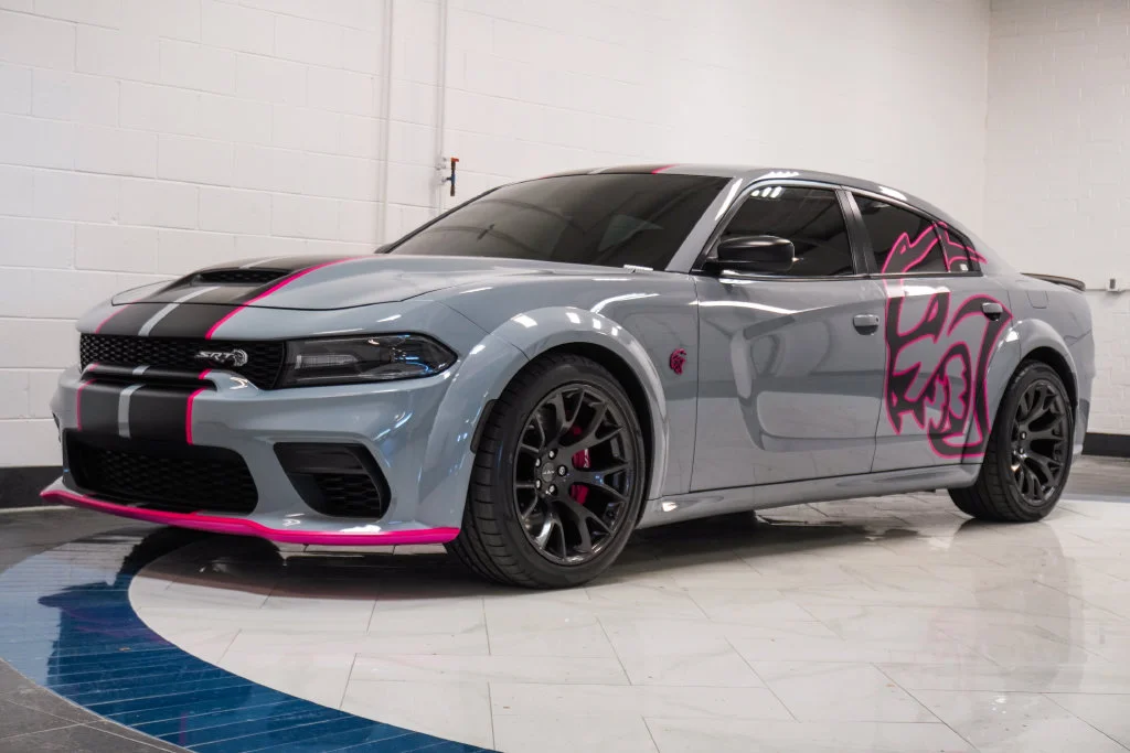 Used 2021 Gray Dodge SRT Hellcat Widebody image 4