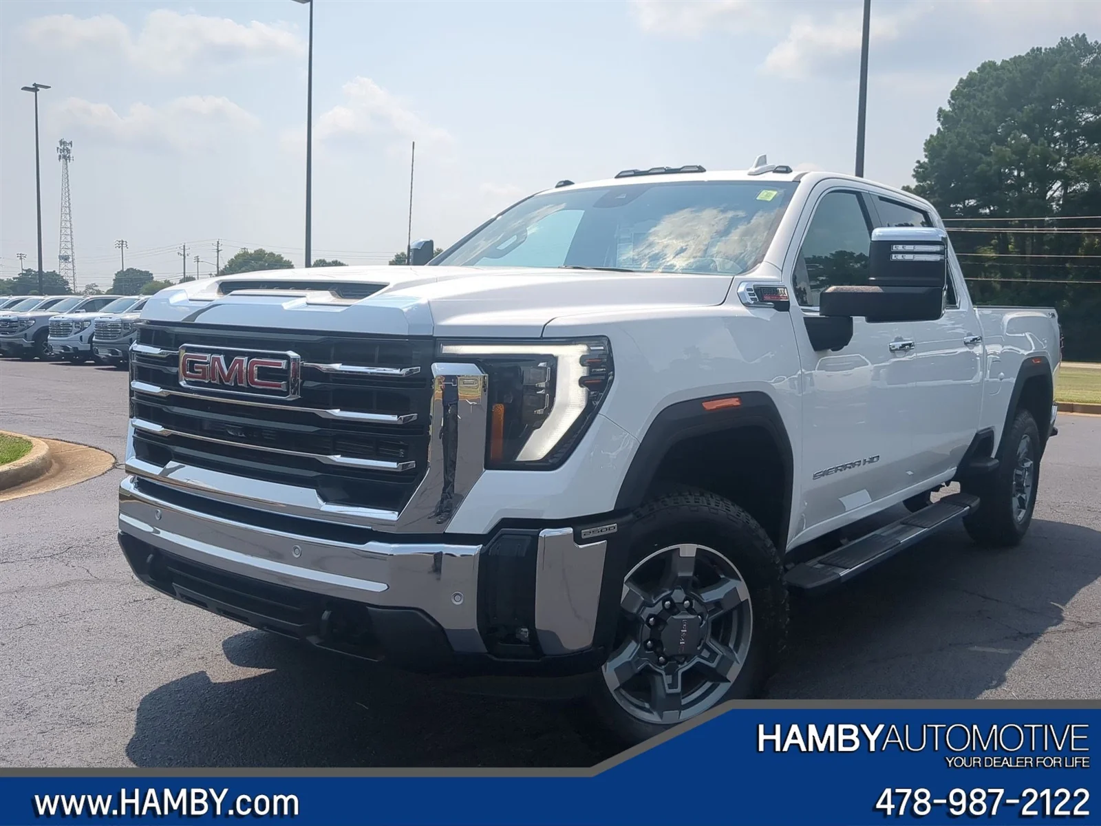 New 2026 Summit White GMC SLT image 25