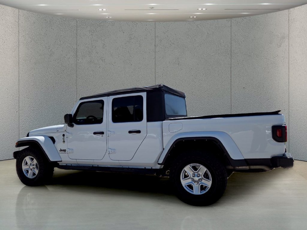 Certified Used 2022 Bright White Clearcoat Jeep Sport S image 8