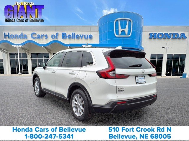Certified Used 2023 Platinum White Pearl Honda EX-L AWD image 3