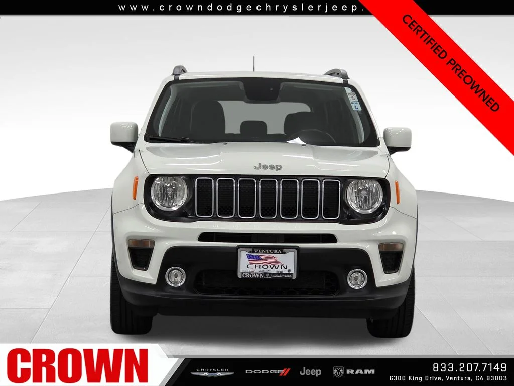 Certified 2020 Jeep Renegade Latitude with VIN ZACNJBBB9LPM02933 for sale in Ventura, CA