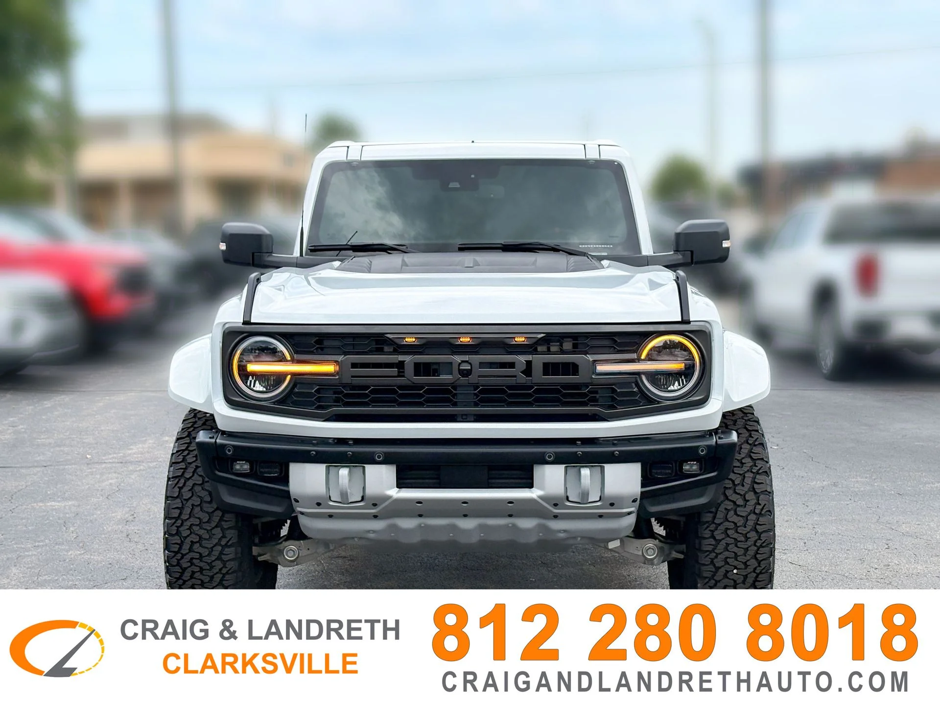 Used 2025 White Ford Raptor image 4