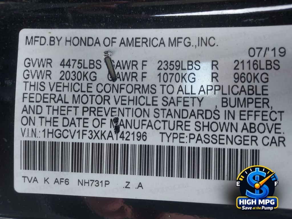 Used 2019 Black Honda Sport image 35