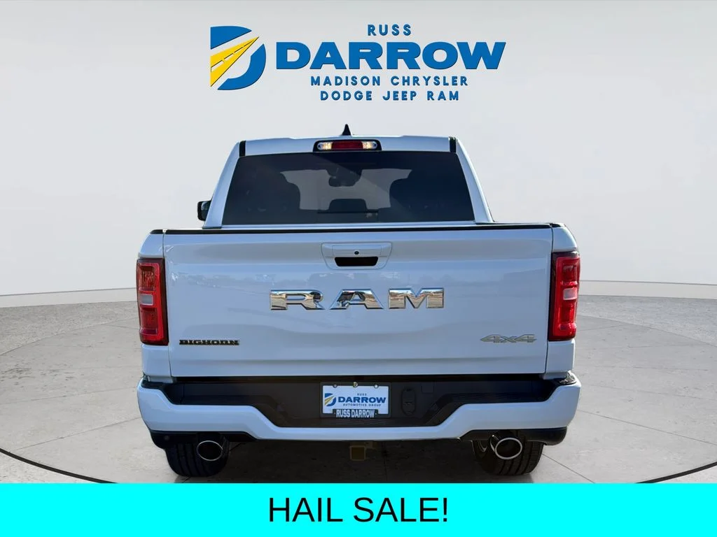 New 2026 Bright White Clear-Coat Exterior Paint RAM Big Horn/Lone Star image 4