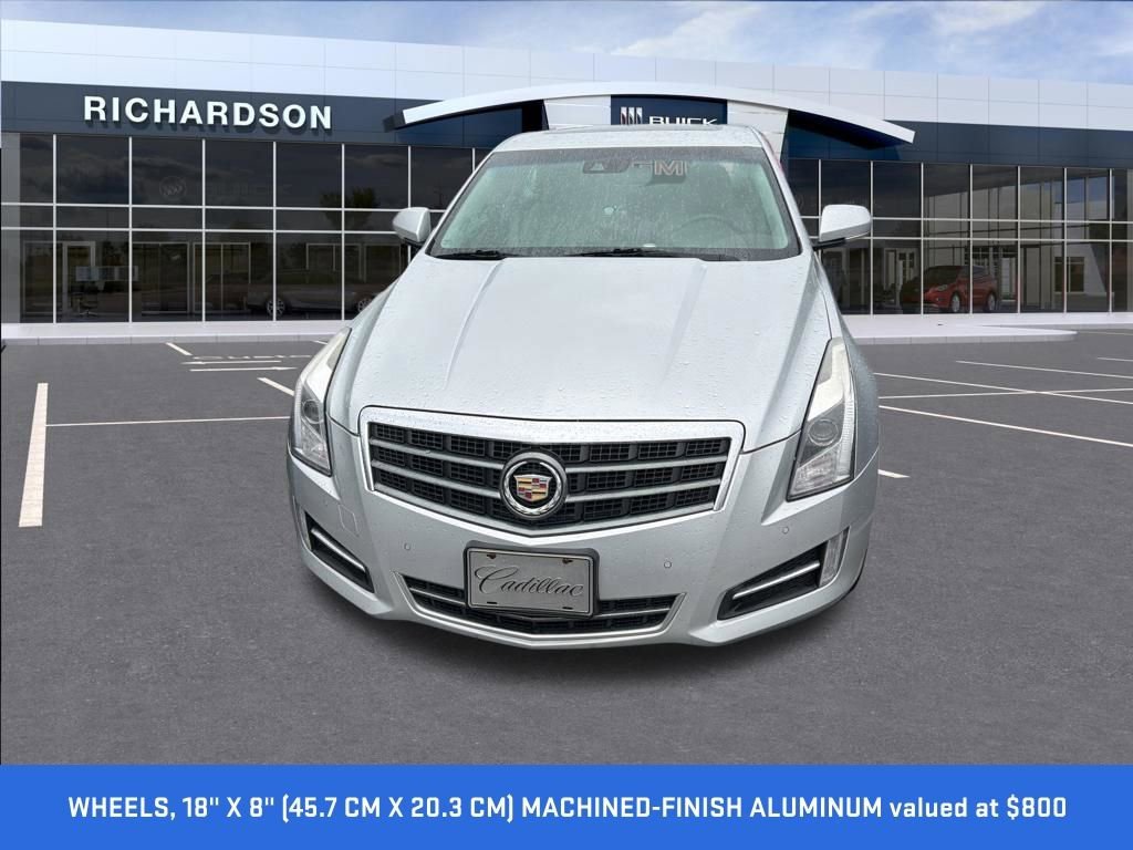 Used 2013 RADIANT SILVER METALLIC Cadillac Performance image 3