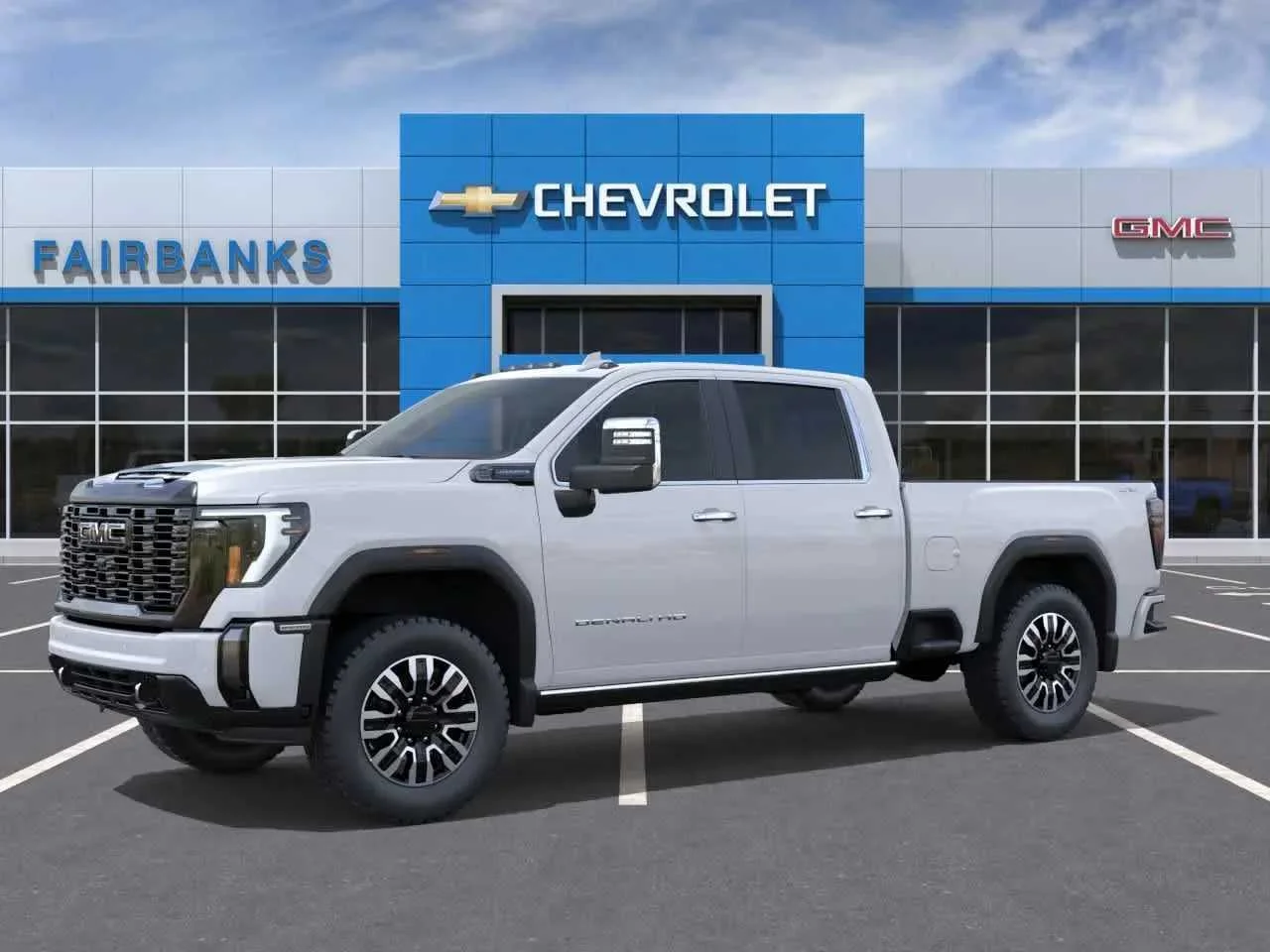 New 2026 Glacier White Tricoat GMC Denali Ultimate image 2