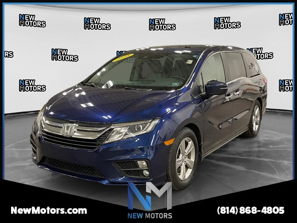 Used 2018 Blue Honda EX-L image 1