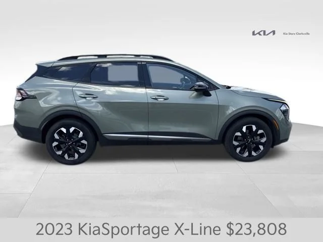 Certified Used 2023 Green Kia X-Line image 9