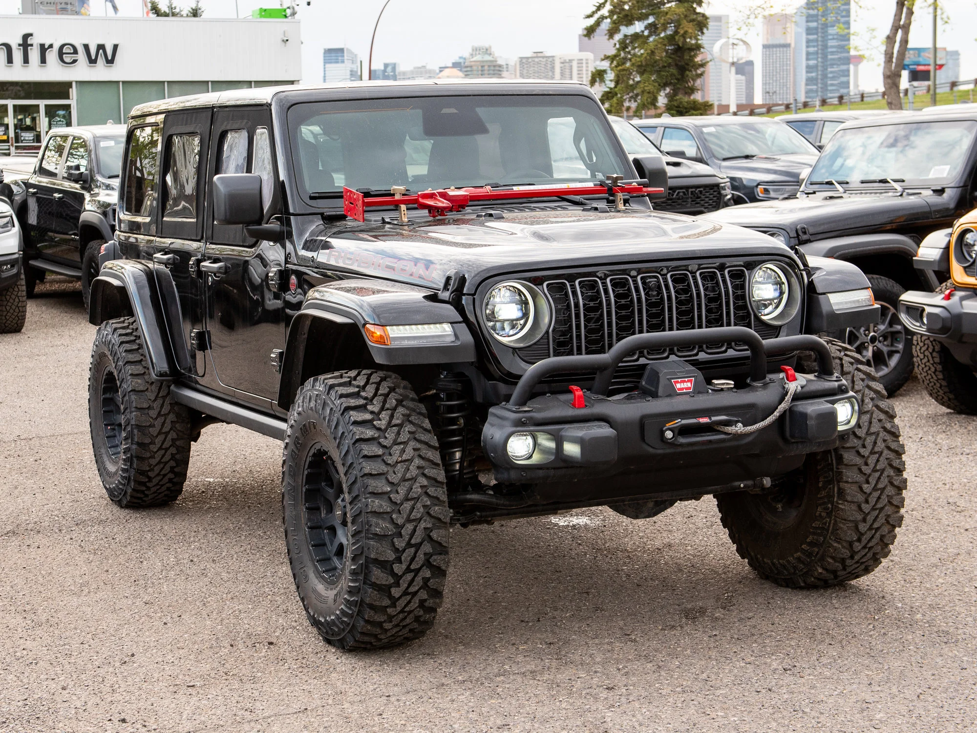 New 2026 Black Jeep Rubicon X*, 37s, Winch, Hi-Lift Jack, 3.5 Inch Lift image 7