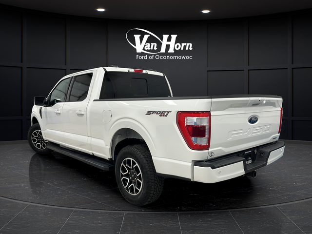 Used 2023 Star White Metallic Tri-Coat Ford Lariat image 5