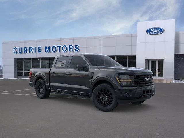 New 2026 Agate Black Metallic Ford XLT image 7