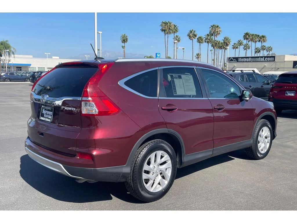 Used 2015 Basque Red Pearl II Honda EX-L image 5