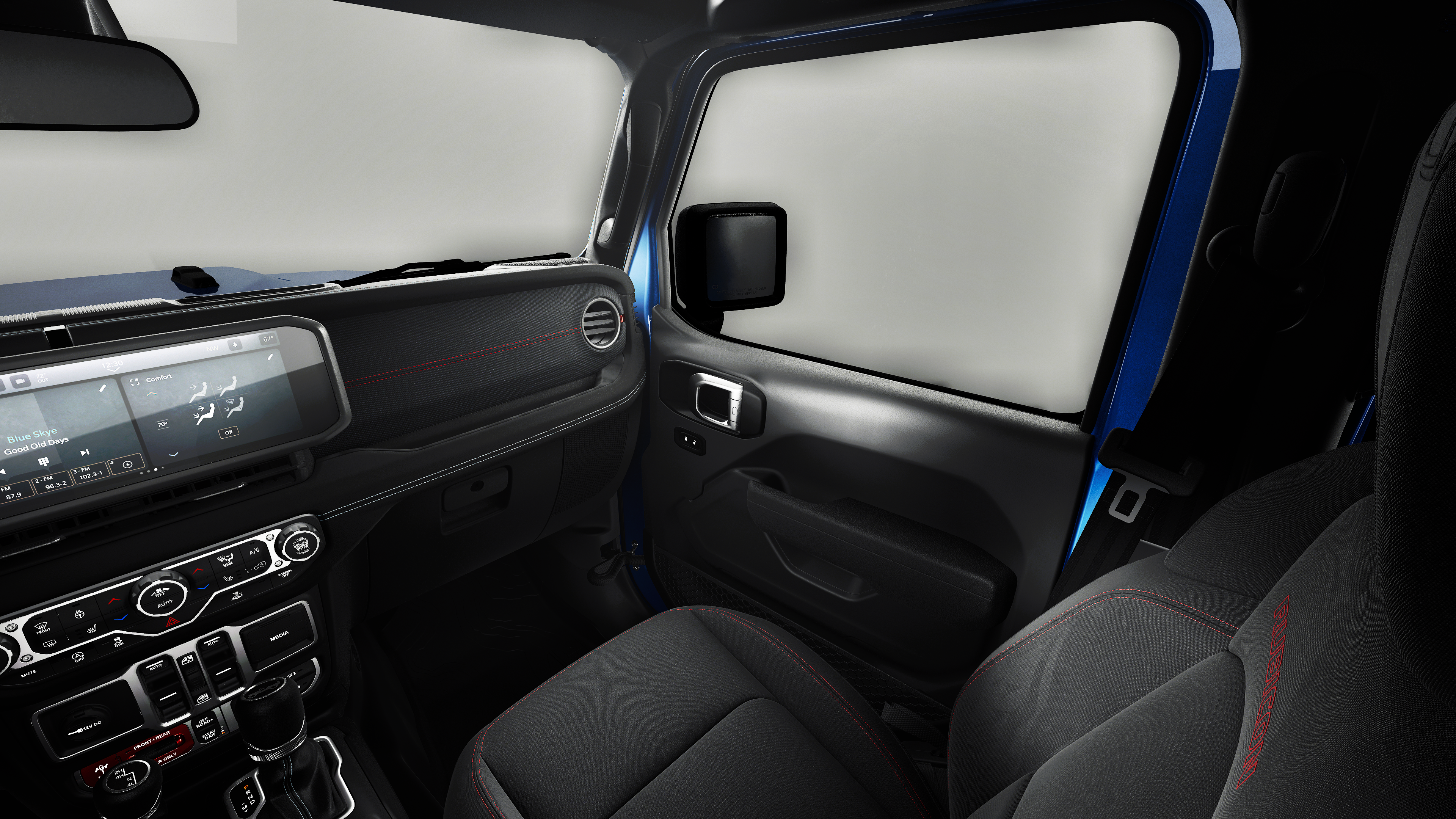 New 2027 Hydro Blue Pearl-Coat Paint Jeep Rubicon image 19