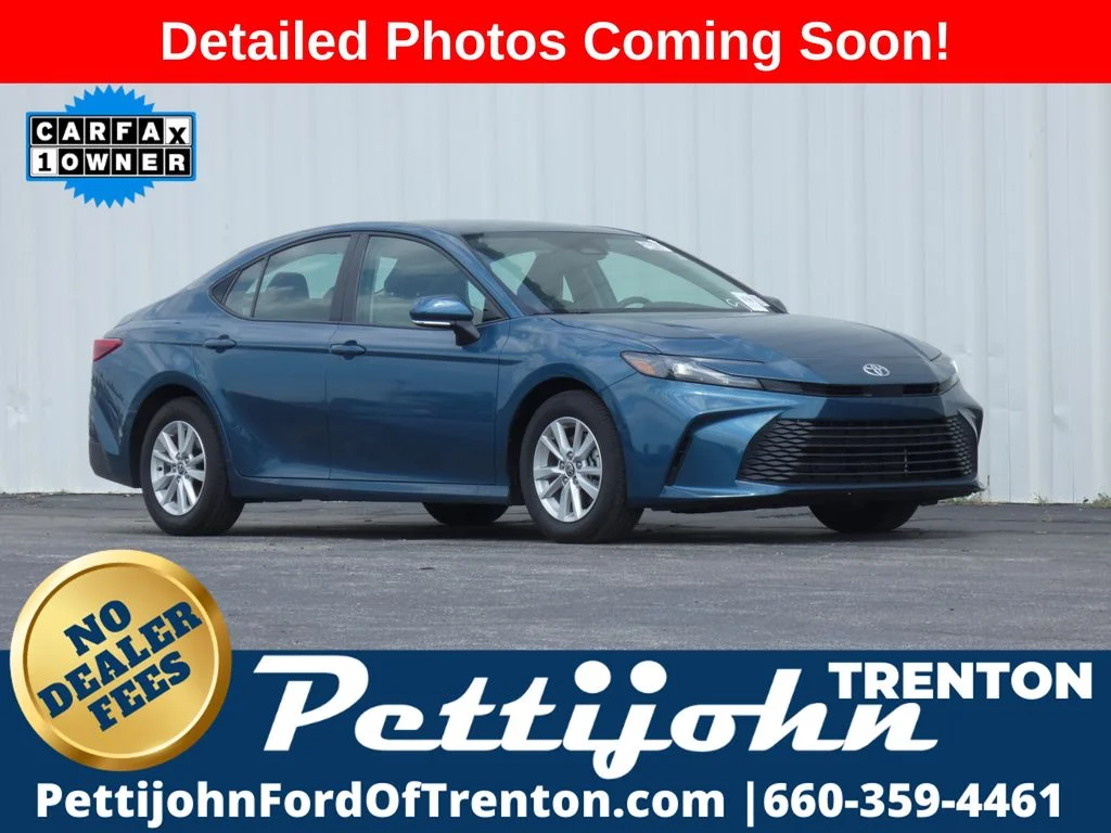 Used 2025 Blue Toyota LE image 1