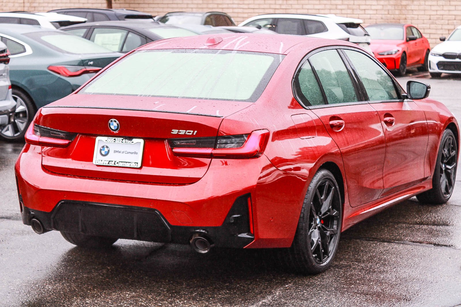New 2026 Vegas Red Metallic BMW 330i NA image 6