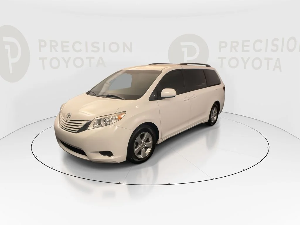 Used 2015 Super White Toyota LE image 8