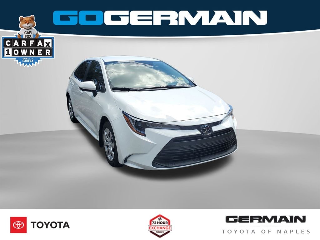Used 2026 White Toyota LE image 4