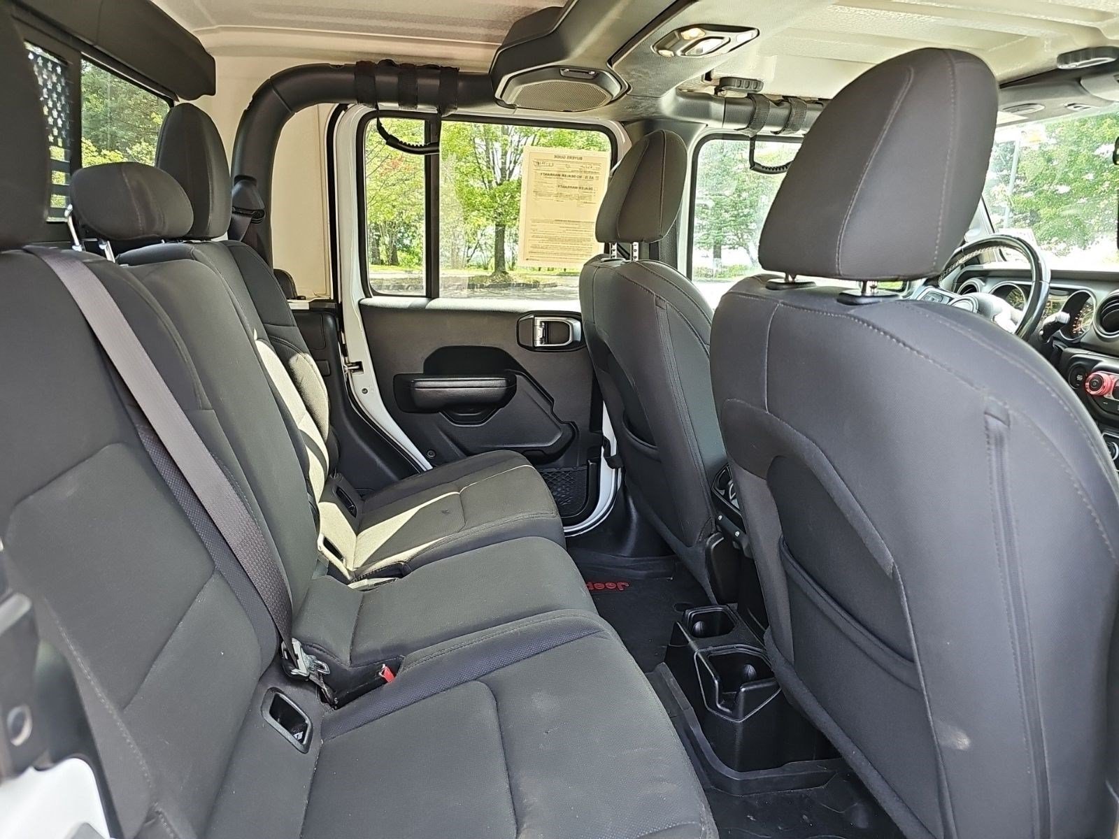 Used 2020 Bright White Clearcoat Jeep Sport S image 14