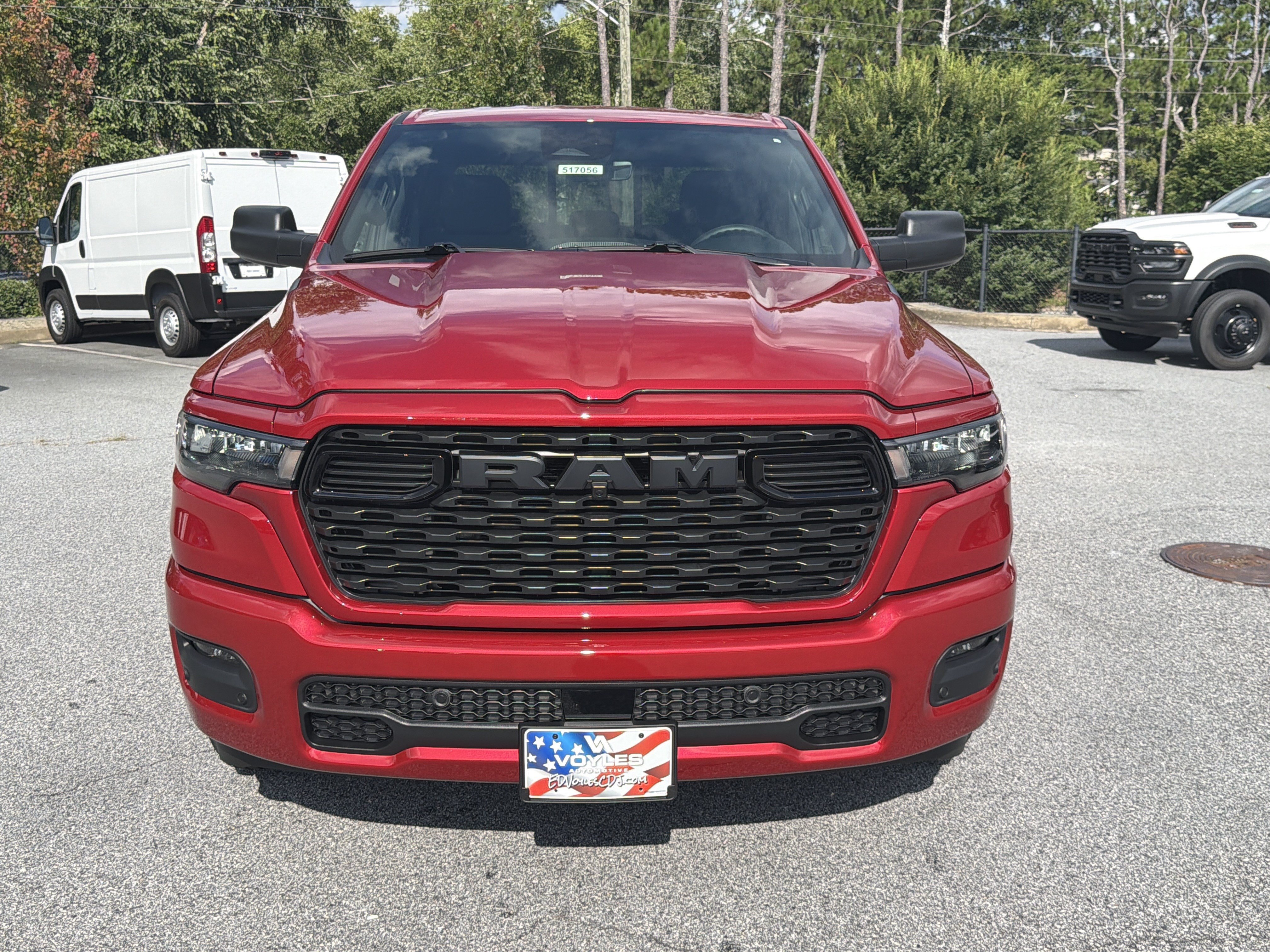 New 2026 Molten Red Pearlcoat Ram Express image 2