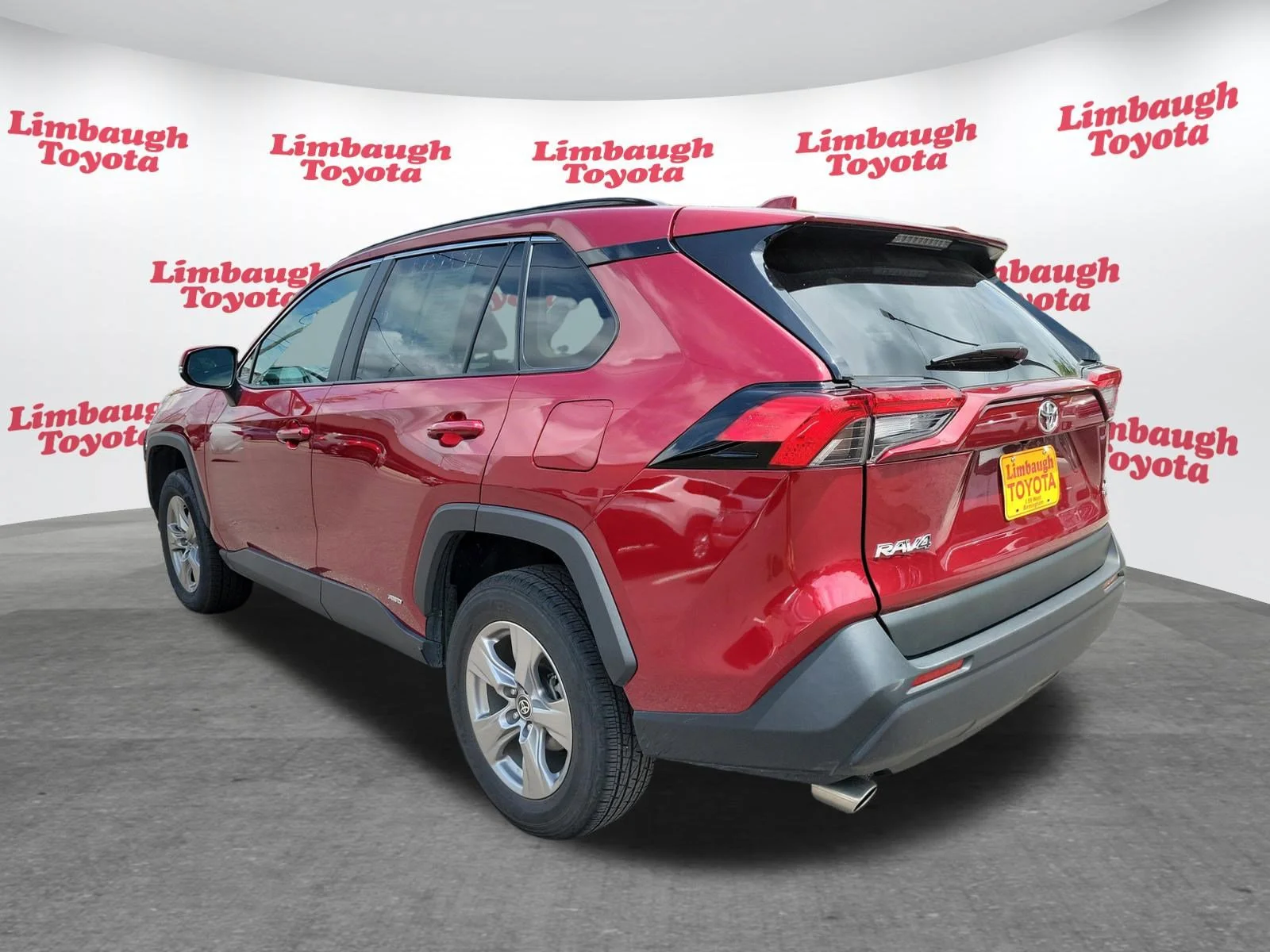 Used 2025 Red Toyota Hybrid XLE image 22