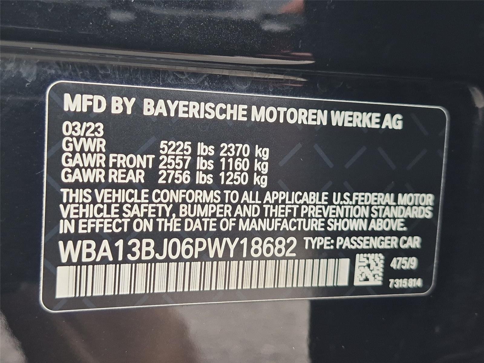 Used 2023 Black Sapphire Metallic BMW xDrive image 41
