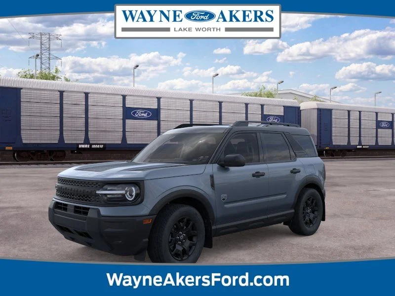 New 2026 Azure Gray Metallic Tri-Coat Ford Big Bend image 1