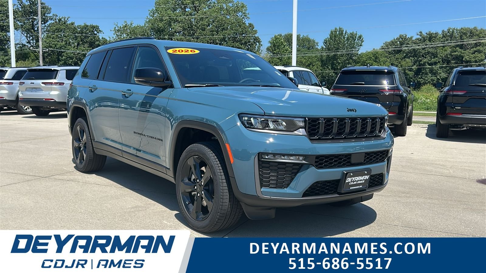 New 2026 Steel Blue Exterior Paint Jeep Limited image 1