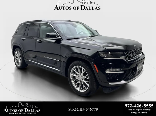 2023 Jeep Grand Cherokee Summit NAV,CAM,PANO,HTD STS,BLIND SPOT