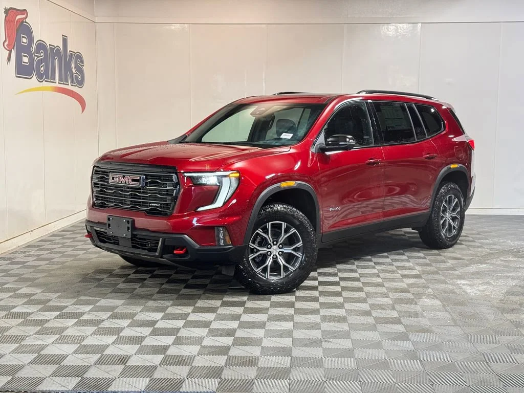 New 2026 Volcanic Red Tintcoat GMC AT4 image 2