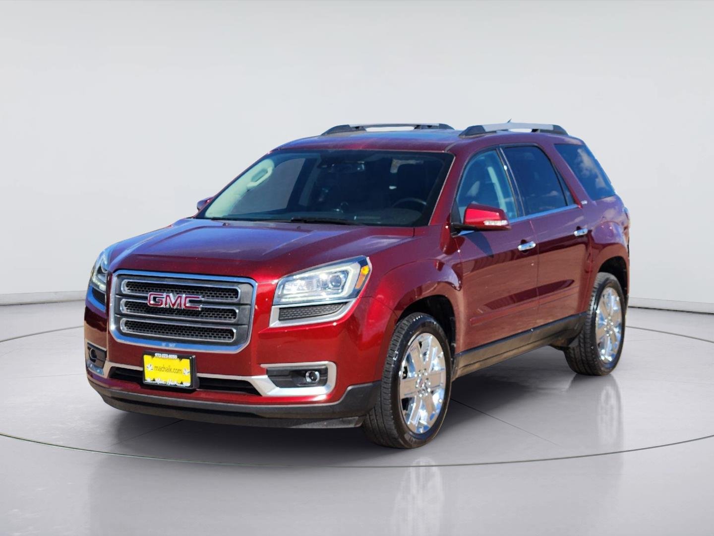 Used 2017 Crimson Red Tintcoat GMC Limited image 3