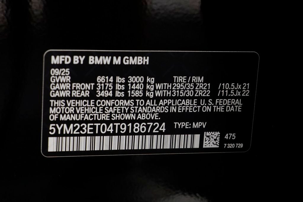 New 2026 Black Sapphire Metallic BMW Competition image 28