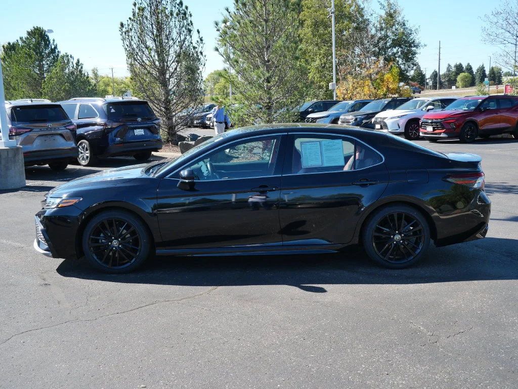Used 2022 Black Toyota XSE image 8