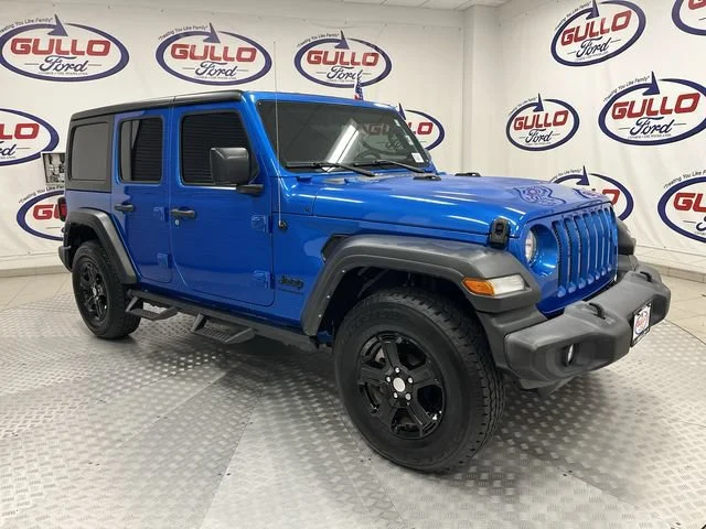 Used 2023 Hydro Blue Pearl Jeep Sport S image 1