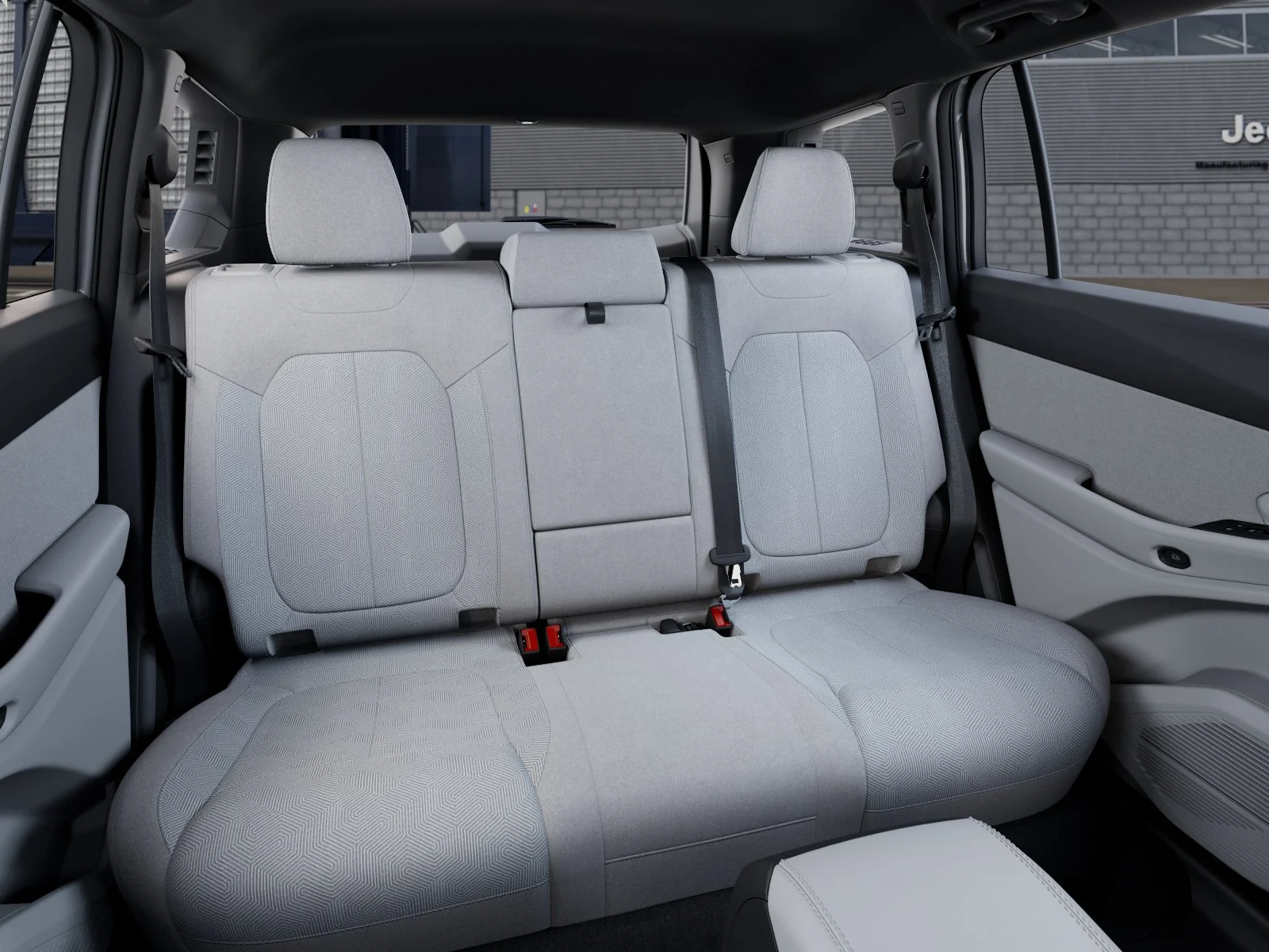 New 2026 Bright White Clear-Coat Exterior Paint Jeep Laredo image 15