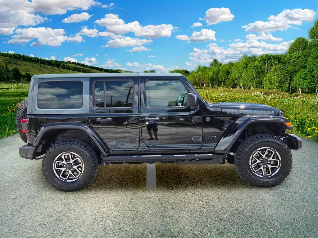 New 2026 Black Clear-Coat Exterior Paint Jeep Rubicon image 7