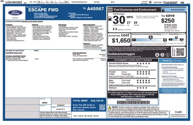 New 2026 Silver Ford Active image 4