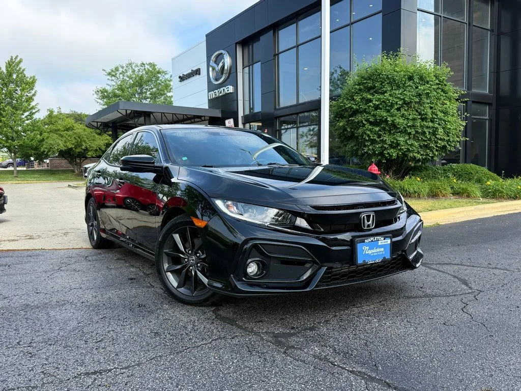 Used 2021 Black Honda EX image 8