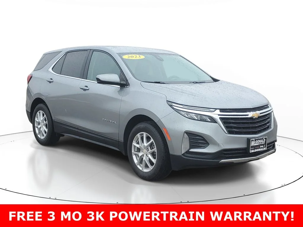 Used 2023 Chevrolet Equinox LT with VIN 3GNAXKEG3PL187286 for sale in Clare, MI