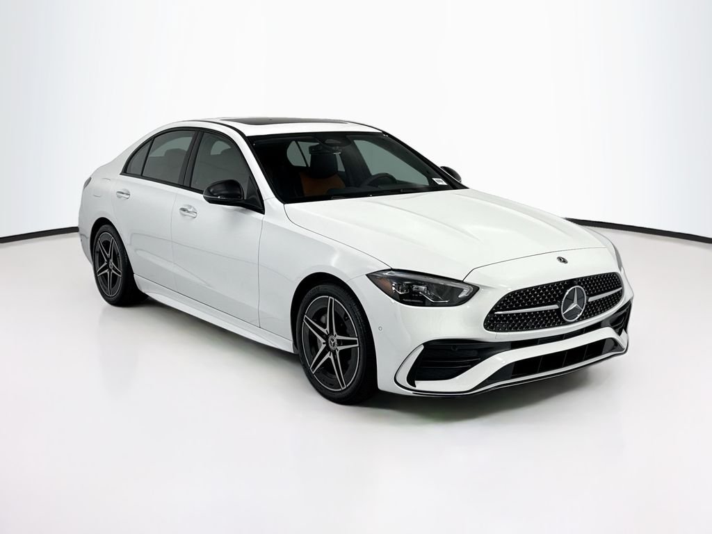 New 2026 Polar White Mercedes-Benz C 300 image 3